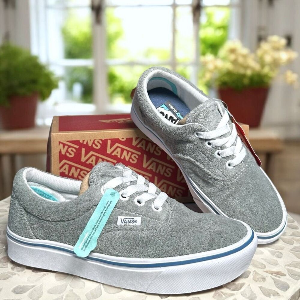 Vans ComfyCush Era Terry Cloth Textured Edition Sneakers Shoes Women’s 5 Men’s 3